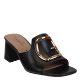 CUPEL in BLACK Heeled Sandals