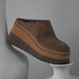 COACH in OTTER Platform Clogs