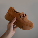PRINCETON in CAMEL Platform Sneakers