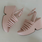 ANTIPODE in LIGHT PINK Heeled Sandals