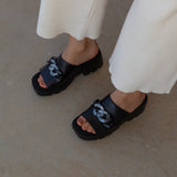 ISO in BLACK Platform Sandals