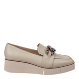 PRIVY in CHAMOIS Platform Loafers