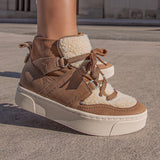 EVOLUTION in RUBBER Platform Sneakers