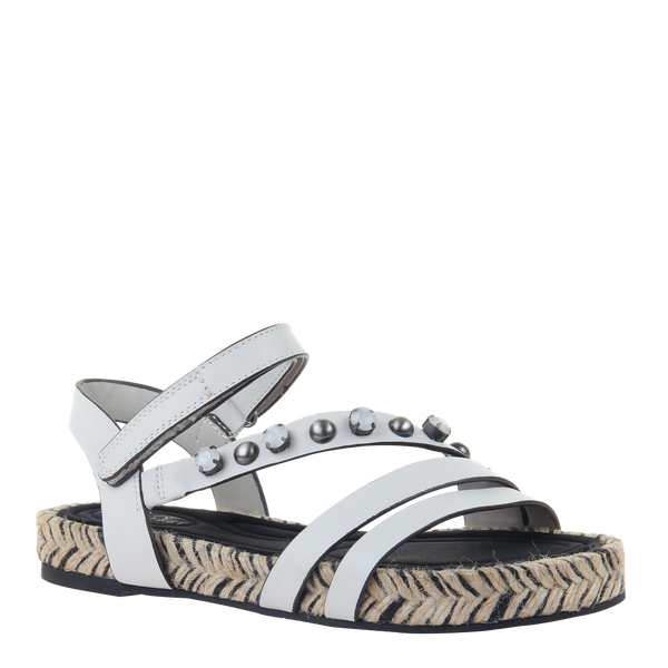 Womens sandal in Arko in Dove Grey