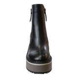 AVAIL in BLACK Wedge Ankle Boots