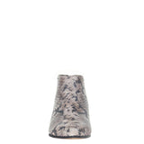 CHI in SNAKE PRINT Heeled Ankle Boots
