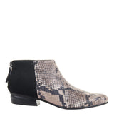 CHI in SNAKE PRINT Heeled Ankle Boots