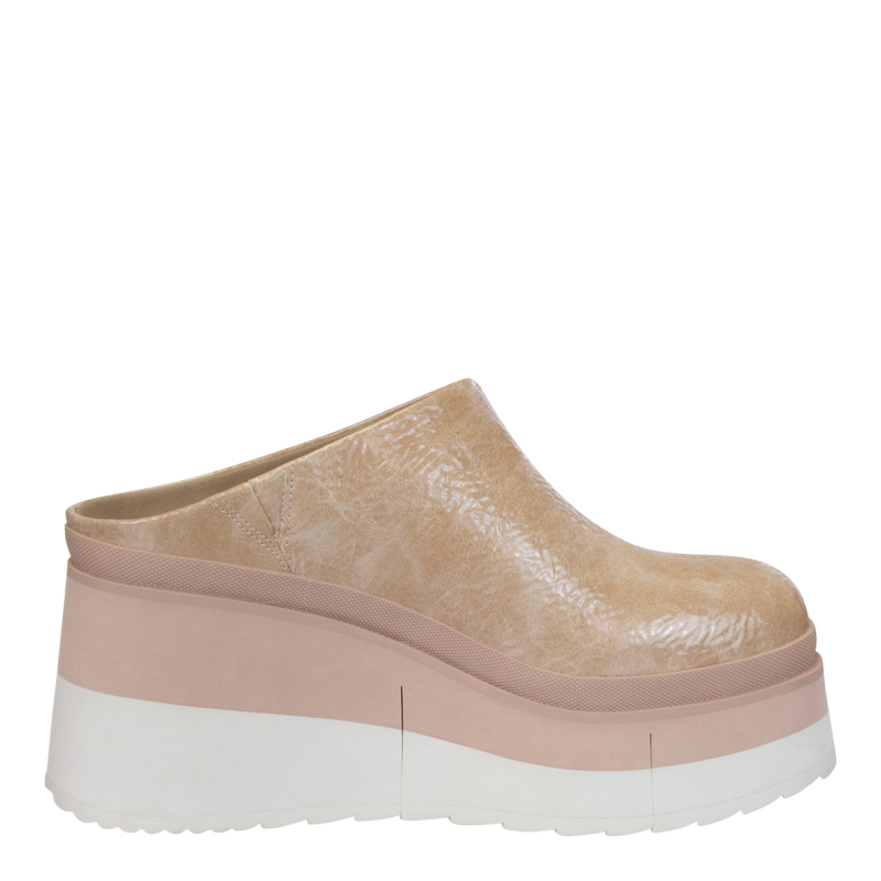 COACH in BEIGE Platform Clogs – Nakedfeet Shoes COACH in BEIGE Platform Clogs – Nakedfeet Shoes