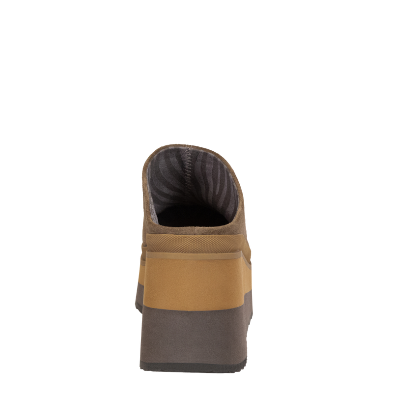 COACH in OTTER Platform Clogs