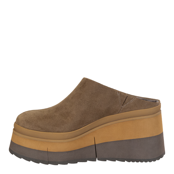 COACH in OTTER Platform Clogs