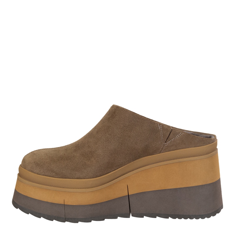 COACH in OTTER Platform Clogs