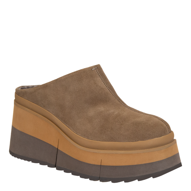 COACH in OTTER Platform Clogs