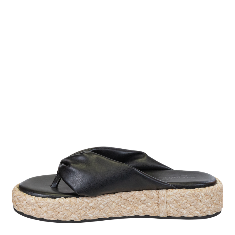 COSTA in BLACK Espadrille Sandals