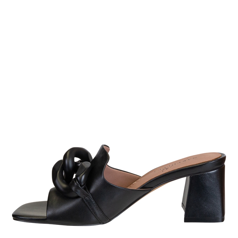 COTERIE in BLACK Heeled Sandals