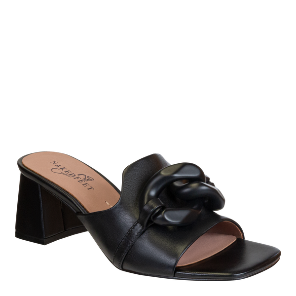 COTERIE in BLACK Heeled Sandals