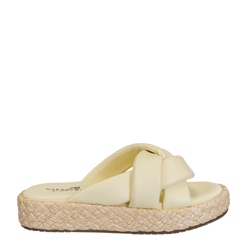 CUPRO in CANARY Espadrille Sandals