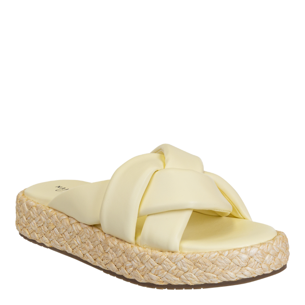 CUPRO in CANARY Espadrille Sandals