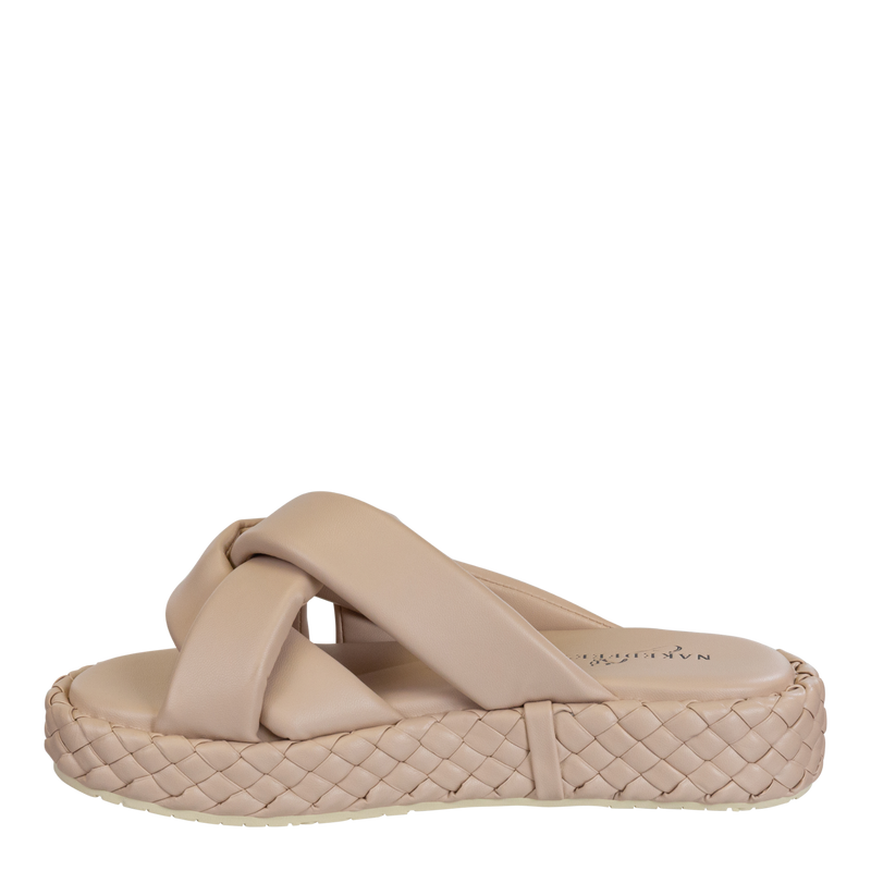 CUPRO in NUDE Espadrille Sandals
