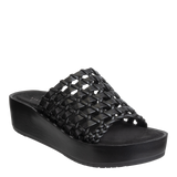 CYPRUS in BLACK Platform Sandals