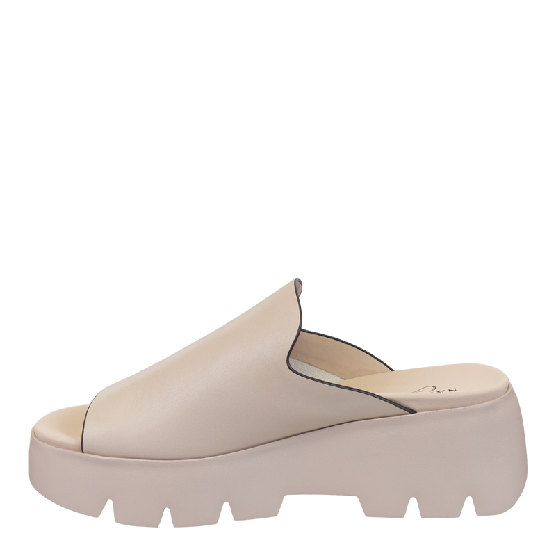 DRIFT in BEIGE Platform Sandals