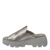 DRIFT in SILVER Platform Sandals