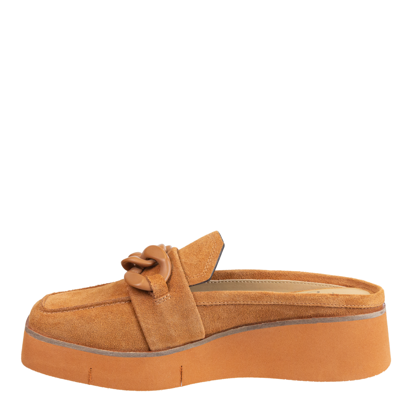 ELECT in CAMEL Platform Mules Nakedfeet Shoes
