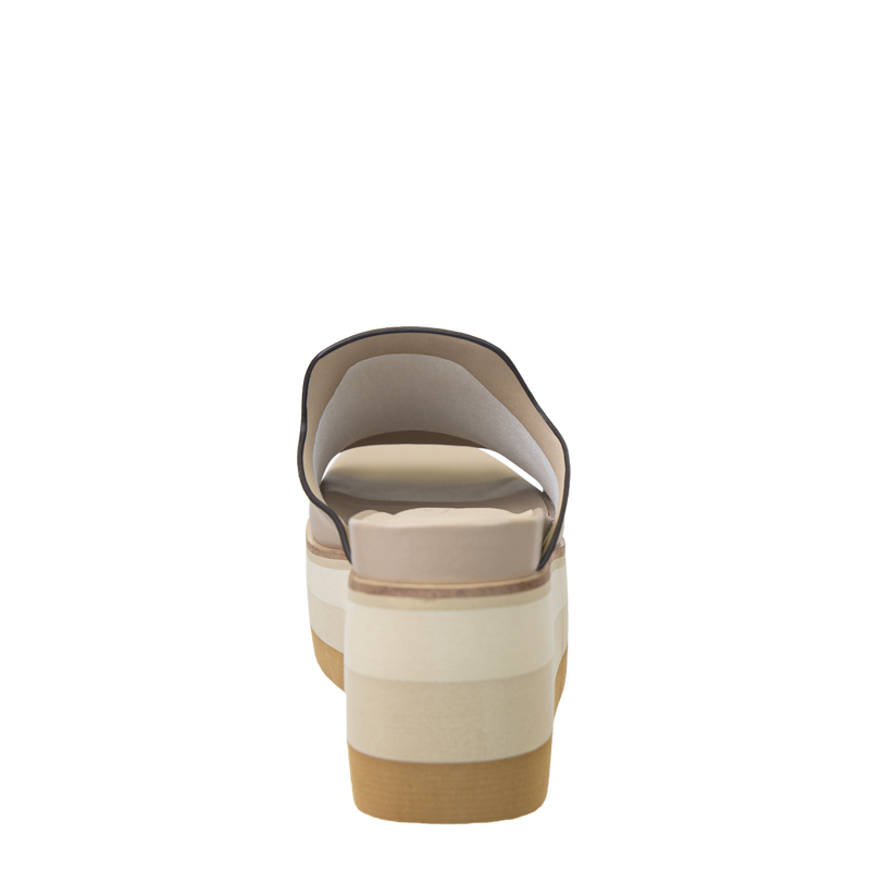 FLOW in BEIGE Platform Sandals