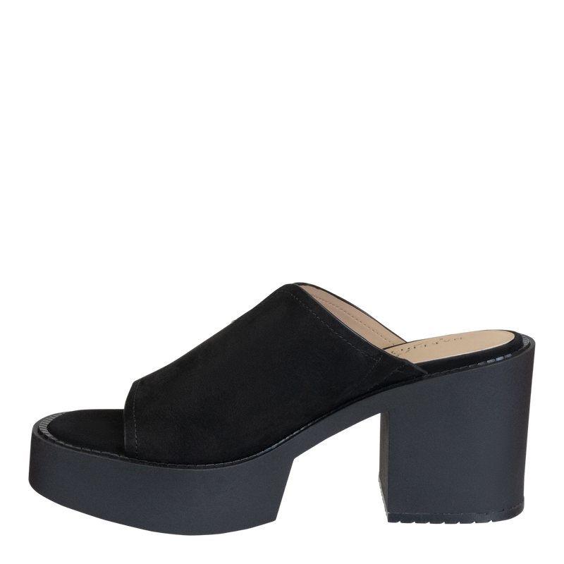 FREJA in BLACK Heeled Sandals