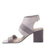 Womens sandal Fresca in Sandstone left