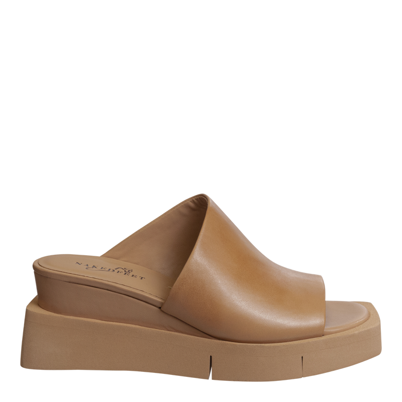Camel color 2025 wedge sandals