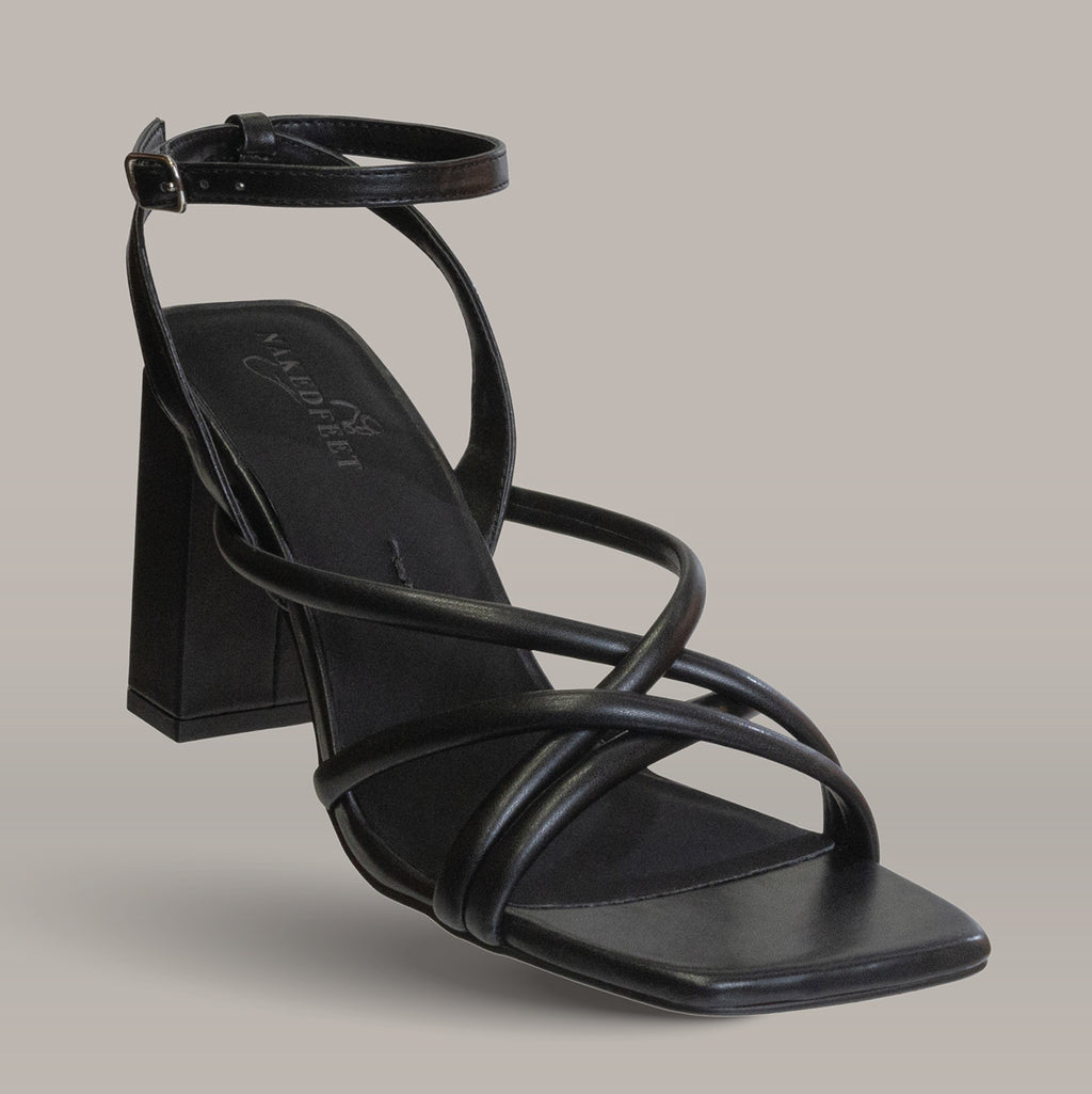 New Look STRAPPY STILETTO - Sandals - black - Zalando.de