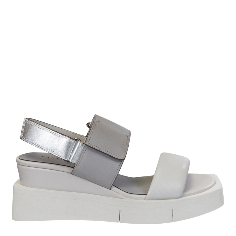 PARADOX in GREY Wedge Sandals