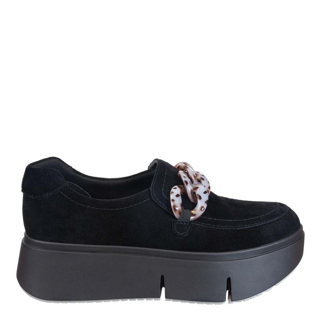 PRINCETON in BLACK Platform Sneakers – Nakedfeet Shoes