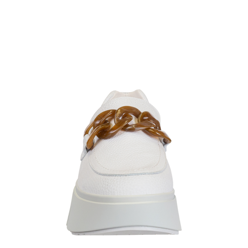PRINCETON in CHAMOIS Platform Sneakers