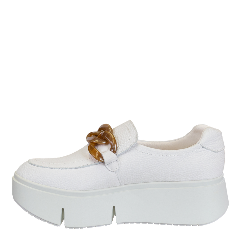 PRINCETON in CHAMOIS Platform Sneakers