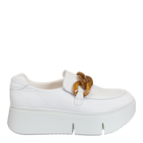 PRINCETON in CHAMOIS Platform Sneakers