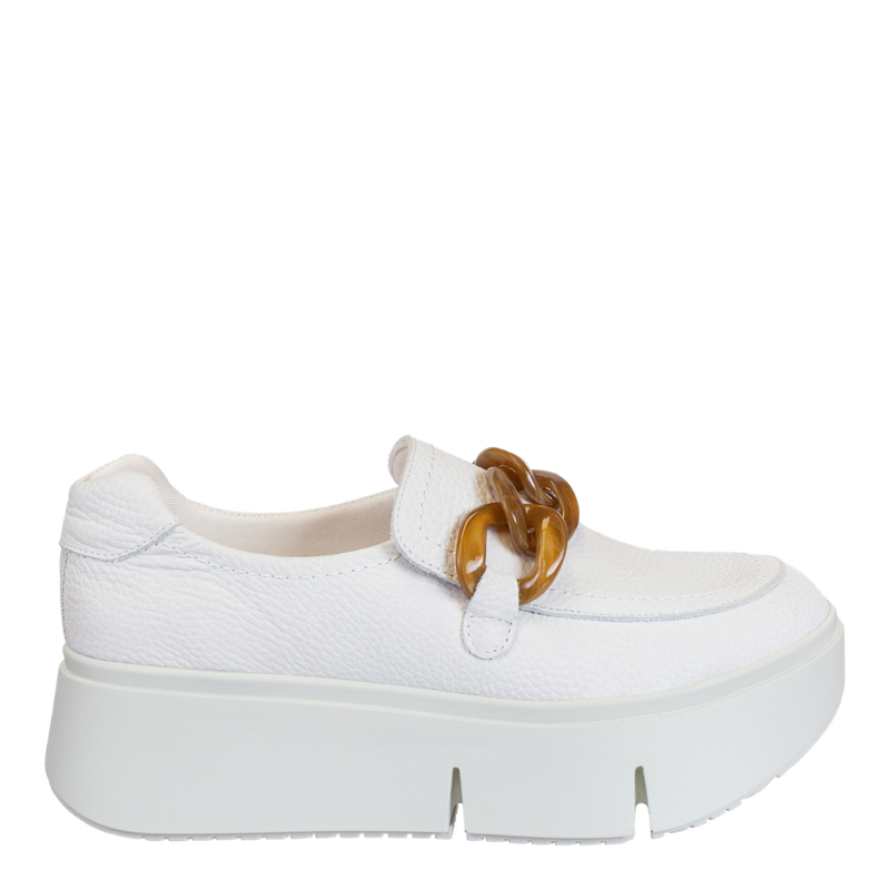 PRINCETON in CHAMOIS Platform Sneakers