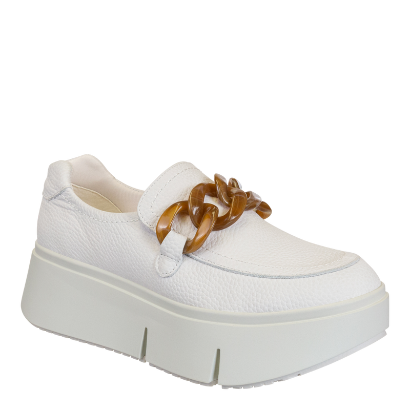PRINCETON in CHAMOIS Platform Sneakers