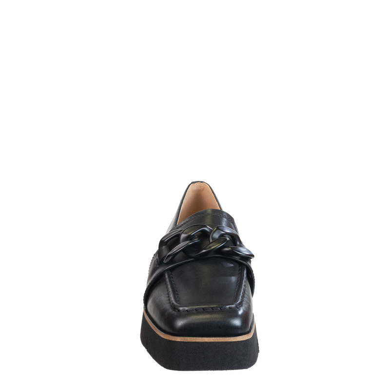PRIVY in BLACK Platform Loafers