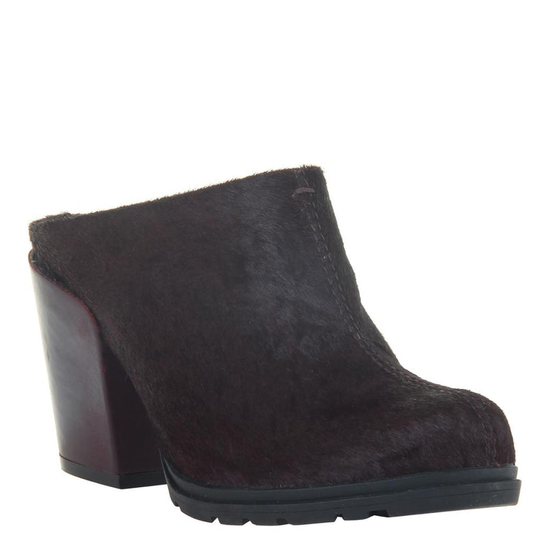 PROPER in RASPBERRY Heeled Mules