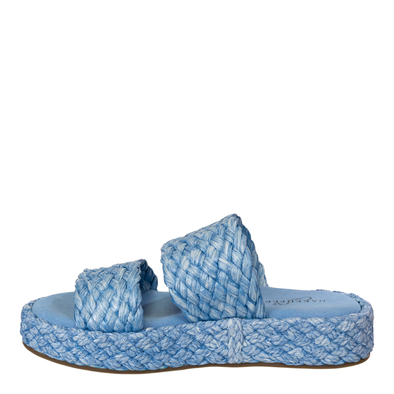 SANTORINI in LIGHT BLUE Espadrille Sandals