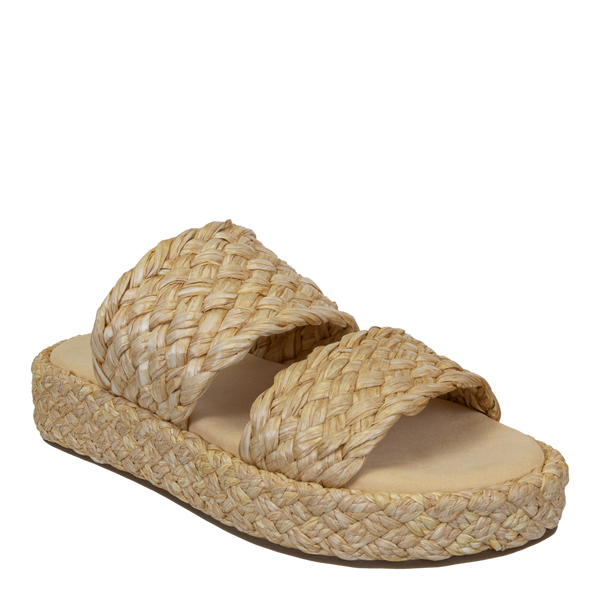 SANTORINI in RAFFIA Espadrille Sandals