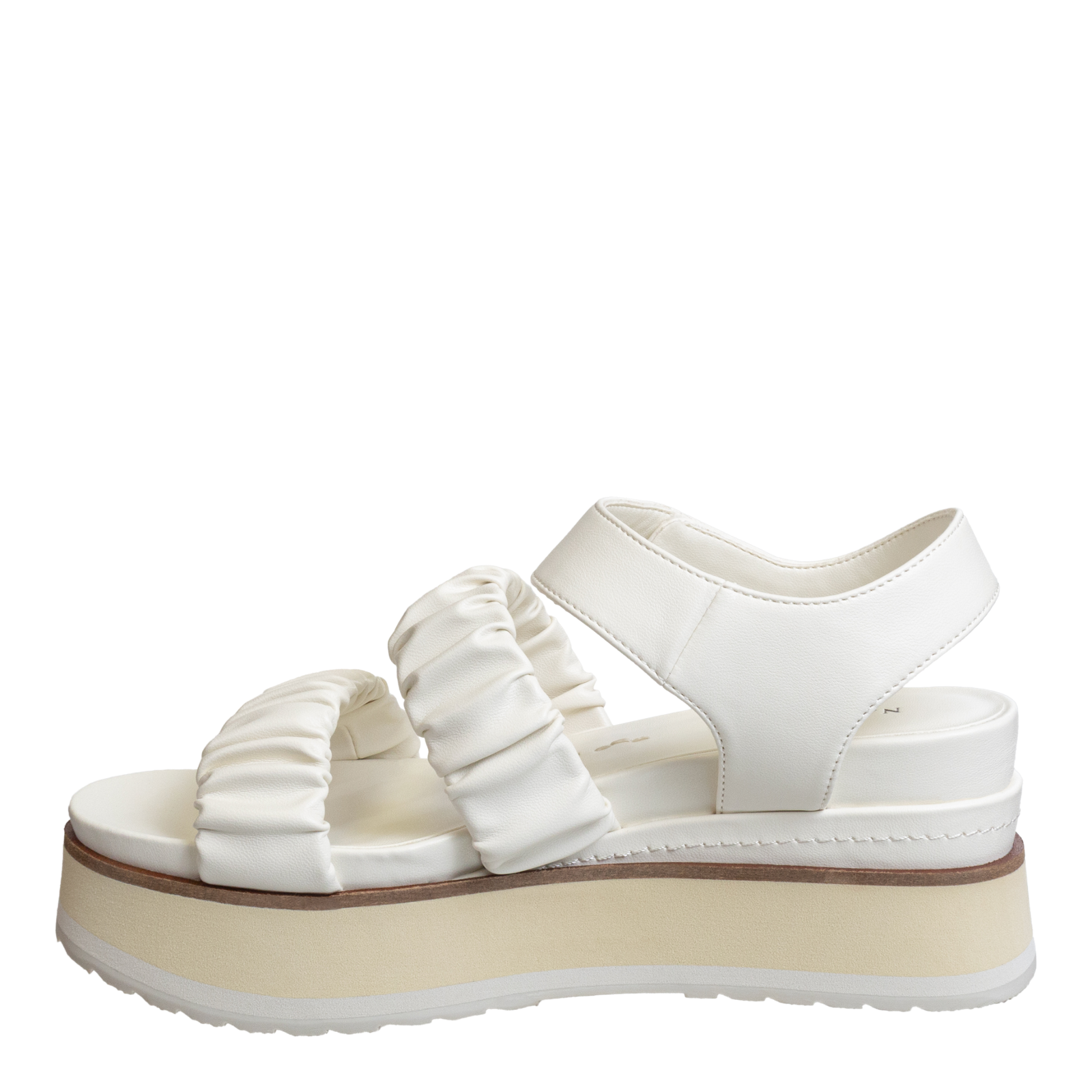 SENSOR in CHAMOIS Platform Sandals – Nakedfeet Shoes