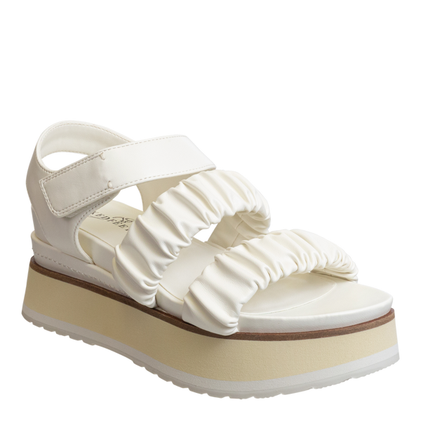 SENSOR in CHAMOIS Platform Sandals